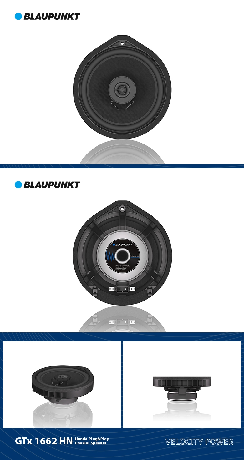 德國（藍寶BLAUPUNKT） GTx 1662 HN 本田專用同軸喇叭
