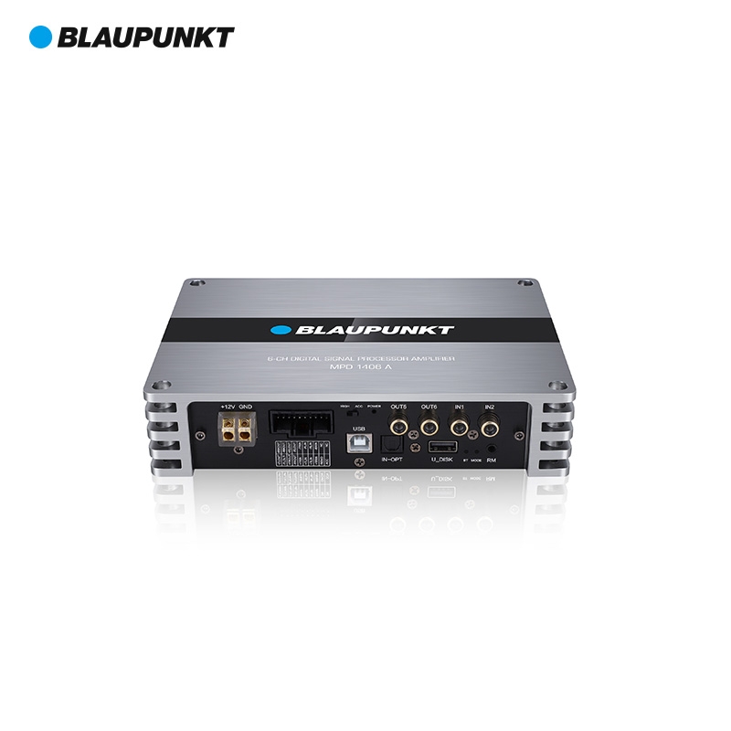 德國(guó)藍(lán)寶（BLAUPUNKT）4進(jìn)6出DSP功放 MPD 1406 A